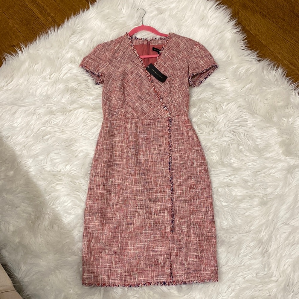 Pink NWT Banana Republic pinafore dress